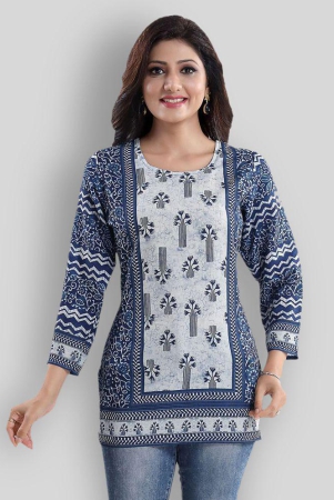 meher-impex-blue-crepe-womens-straight-kurti-pack-of-1-s