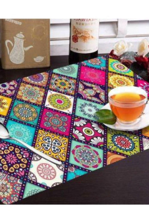 hometales-multi-printed-pvc-6-seater-table-mats-pack-of-6-multi