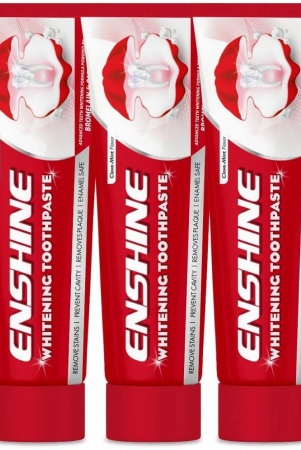 enshine-teeth-whitening-toothpaste-clove-mint-flavor-removes-stains-100g-each-pack-of-3