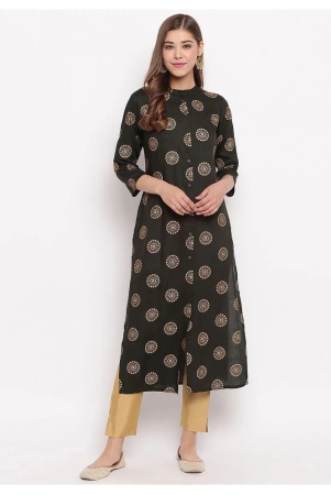 vbuyz-green-rayon-womens-front-slit-kurti-xxl