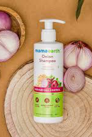 Mama Earth Onion Shampoo with Onion & Plant Keratin for Hair Fall Control - 200ML