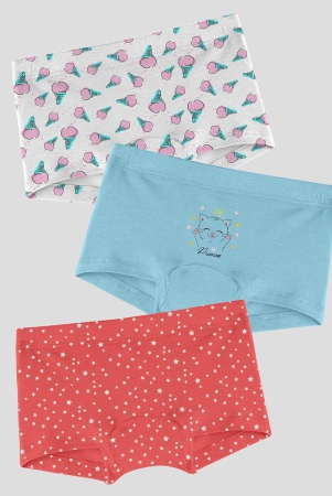 ariel-multi-cotton-blend-girls-bloomers-pack-of-3-none