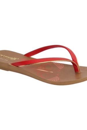 inblu-red-womens-flats-none