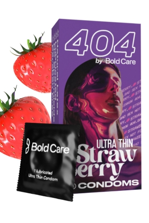 404-by-bold-care-super-ultra-thin-strawberry-flavored-condoms-for-men-for-a-deep-connection-and-real-intense-contact-pack-of-1-10-condoms