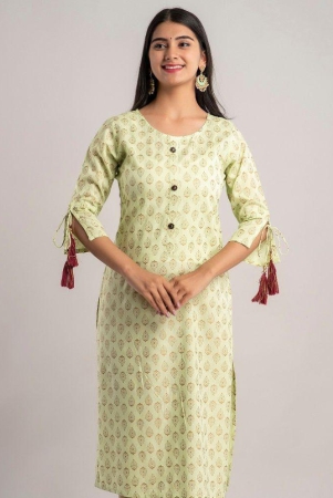 mauka-green-rayon-womens-straight-kurti-pack-of-1-none