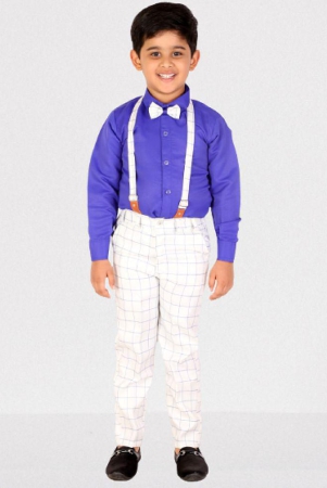 dkgf-fashion-blue-cotton-blend-boys-shirt-pants-pack-of-1-none