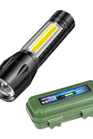 git-10w-rechargeable-flashlight-torch-pack-of-1-