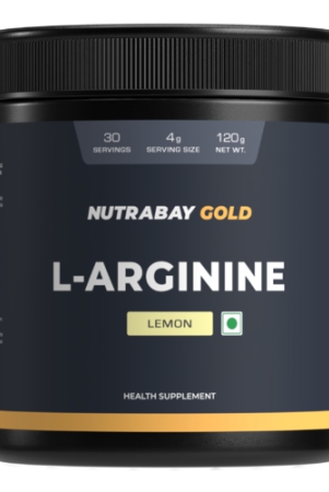 nutrabay-gold-l-arginine-supplement-powder-120g-lemon-flavor-pre-workout-amino-acid-for-endurance-muscle-building-faster-recovery