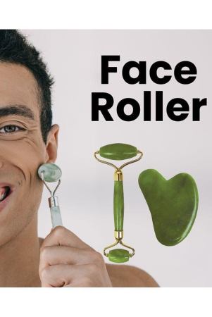 mars-by-ghc-jaderoller1-jade-roller-with-gua-sha-face-toning-serum-application-for-men-women-massager-green