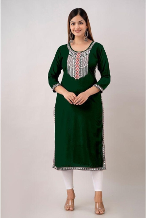 kapadia-green-rayon-womens-straight-kurti-pack-of-1-none