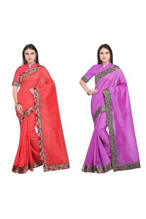 florence-art-silk-saree-with-blouse-piece-pack-of-2