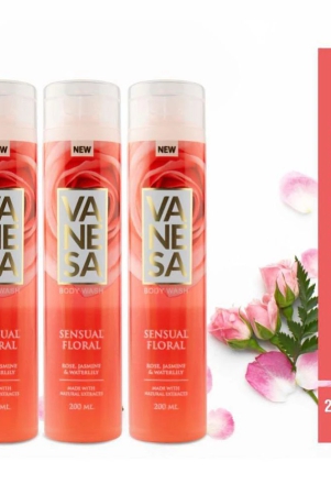 vanesa-sensual-floral-body-wash-200ml-each-pack-of-3