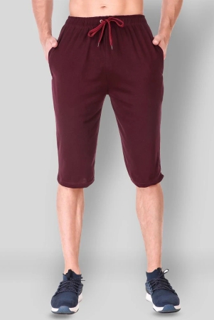 uzarus-maroon-cotton-blend-mens-shorts-pack-of-1-none