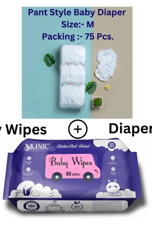 baby-diaper-75-pcs-m-baby-wipes-80-pcs-free