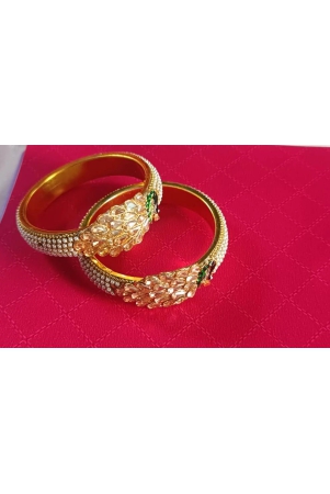 gold-plated-pearl-and-kundan-bangles