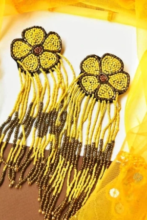 grace-yellow-beaded-earrings