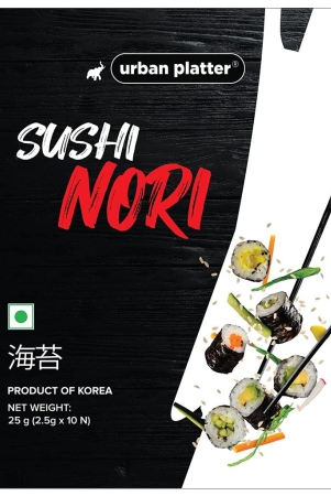 urban-platter-sushi-nori-sheets-25g-roasted-seaweed-laver-pack-of-10-sheets-product-of-korea-umami-flavour