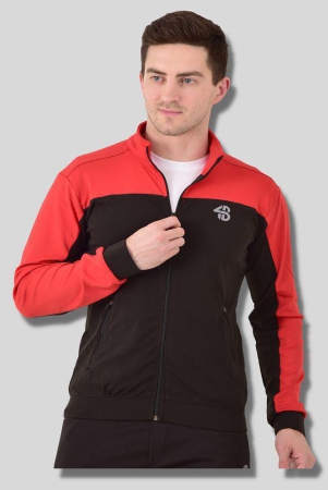 forbro-red-lycra-regular-fit-mens-casual-jacket-pack-of-1-none