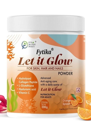 fytika-let-it-glow-orange-splash-collagen-powder-200g