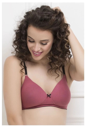 clovia-cotton-t-shirt-bra-pink-34d