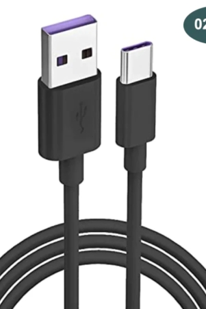 laforte-usb-type-a-to-usb-type-c-20-charging-cable-12-m-black-pack-of-2