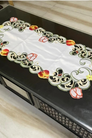 tissue-embroidery-centre-table-runner-yellow