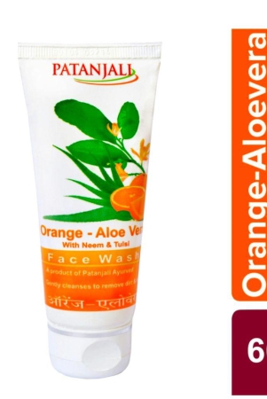 Orange Aloevera Face Wash 60gm