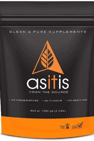 ASITIS Nutrition - Whey Protein Concentrate 80% Whey Protein Powder ( 1 kg , Unflavoured - Flavour )