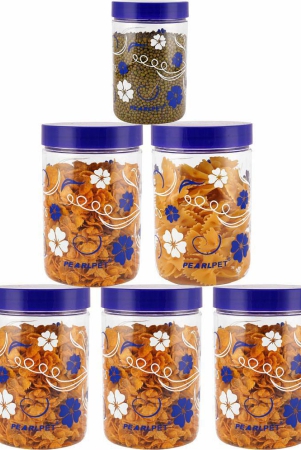 pearlpet-blue-polyproplene-food-container-pack-of-6-blue