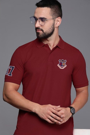 adorate-cotton-blend-regular-fit-embroidered-half-sleeves-mens-polo-t-shirt-burgundy-pack-of-1-none