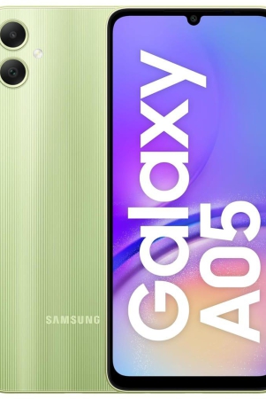 Samsung Galaxy A05 (Light Green, 4GB, 64GB Storage) | 50 MP Main Camera | Upto 8GB RAM with RAM Plus | MediaTek Helio G85 | 5000 mAh Battery