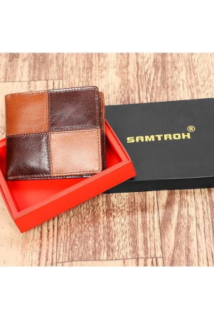 samtroh-leather-multicolor-mens-regular-wallet-pack-of-1-multicolor