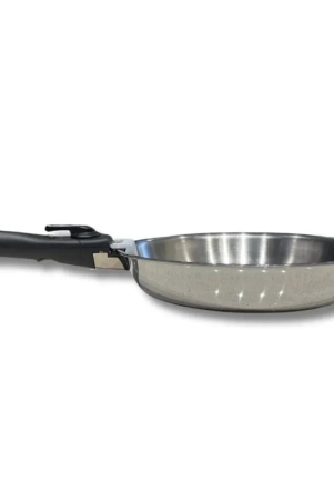 softel-tri-ply-stainless-steel-fry-pan-with-removable-handle-gas-induction-compatible-silver-1-pc-24-cm