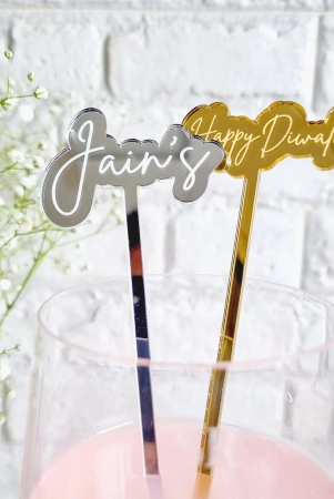 personalized-drink-stirrers-set-of-10-cod-not-applicable-silver