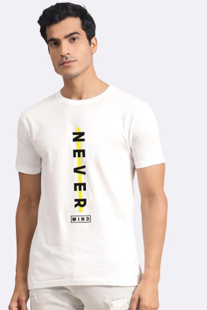 bewakoof-white-cotton-regular-fit-mens-t-shirt-pack-of-1-none