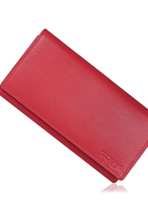 tough-women-casual-red-genuine-leather-wallet-mini-8-card-slots-red