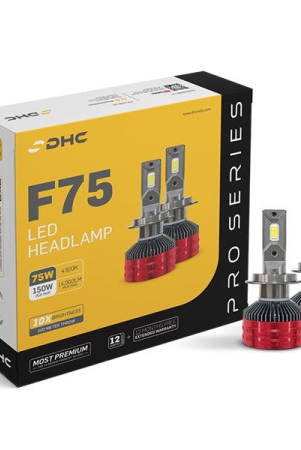 DHC F75 150W Auto LED Bulbs/Lamps (4300K & 6000K)-6000K / H4