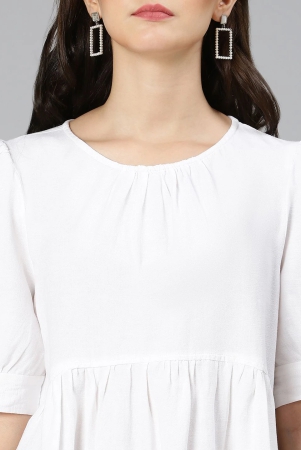 oxolloxo-white-a-line-dress