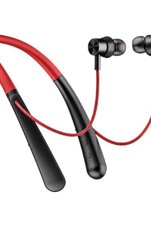 Bell  BLBHS 180  Bluetooth Bluetooth Earphone In Ear Powerfull Bass Red