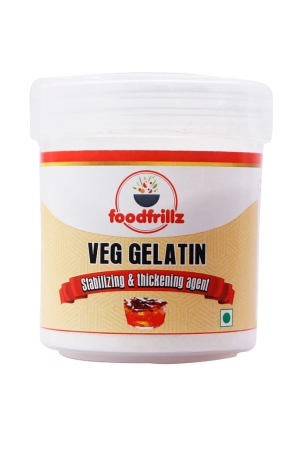 foodfrillz-veg-gelatin-powder-25-g-for-jelly-making-food-grade-and-face-mask-gelatin-for-cooking-baking-candies-marshmallows-cakes-ice-cream-gelatin-powder-for-vegetarian-jellies-puddings-thickening-and-stabilizing-agent