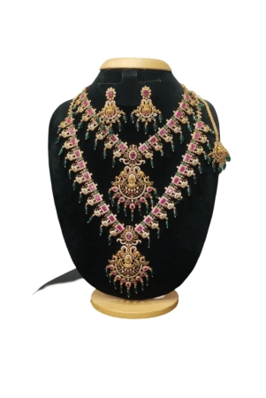 gold-plated-traditional-indian-bridal-kempu-stone-necklace-set