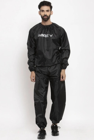 invincible-mens-nylon-sauna-suit-black-3xl