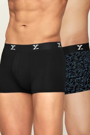 xyxx-multicolor-modal-mens-trunks-pack-of-2-none