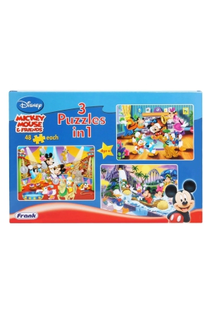 frank-3-puzzles-in-1-48-pieces-mickey-and-friends