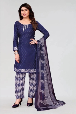 anand-unstitched-crepe-printed-dress-material-blue-pack-of-1-blue