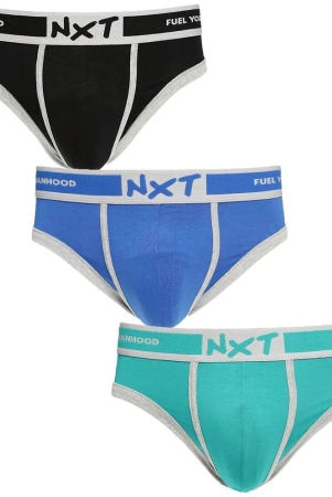 force-nxt-multicolor-flexz-eon-cotton-mens-briefs-pack-of-3-none