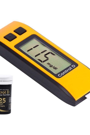 control-d-25-strips-with-glucometer