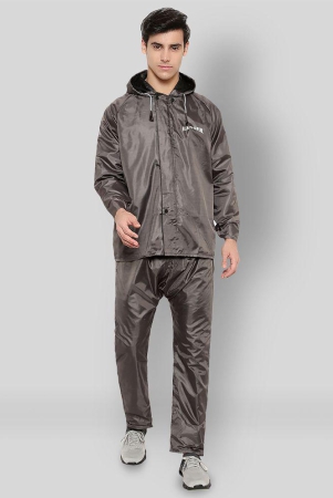 Zacharias Grey Rain Suit - 2XL