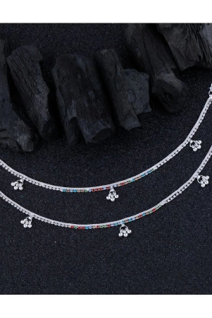 paola-silver-plated-multi-color-diamond-ghungroo-payal-anklet-for-women-and-girl-silver