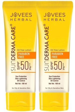 jovees-herbal-sun-derma-care-lotion-spf-50-pa-broad-spectrum-for-oily-skin-100ml-pack-of-2